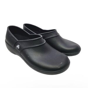 Crocs Clogs Neria Pro II Slip Resistant Work Women's Size 8 Black